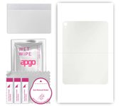apgo MATTE Protective Skin Sticker for the back compatible with Apple iPad Pro 11 (2018), Wrap Film, Hydrogel Film, Flexible, Soft TPU with positionin