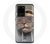 Coque pour Samsung Galaxy S20 Ultra Chat avec une capuche photo drole Animaux