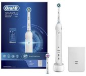 Cepillo de dientes eléctrico Oral-B Smart 4 4200w blanco