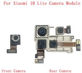 Cable flexible de cámara frontal trasera para Xiaomi Mi 10 Lite 5G, reparación de módulo de cámara grande y pequeña principal Front Camera