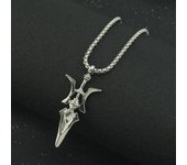 Collar con colgante de alabarda de Death Note, regalo de Navidad, adorno de cosplay de Misa Amane, joyería de cruz gótica de Halloween, regalo de San Valentín