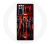 Coque pour Xiaomi Redmi Note 10 Pro Stranger Things Affiche Equipages Fan Art Saison 4