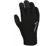 Guantes de agarre de punto Nike 2.0 S-M negro/blanco