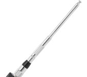 Receptor AIS de doble canal con salida USB y antena de acero inoxidable, plegable y portátil para embarcaciones marinas.