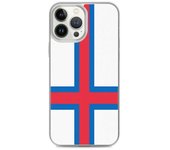 Funda iPhone - iPhone 13 Pro Max - Drapeau îles Féroé - Souple - Multicolore - Vertical
