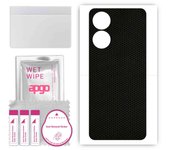 apgo Protective Skin Sticker for the back compatible with Honor Play 40, Wrap Film, Foil, Vinyl - Pattern Matrix