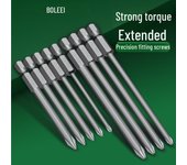 Juego de destornilladores eléctricos de cruz de cabeza fina S2 magnéticos hexagonales de alta dureza