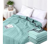 Edredón refrescante para dormir en verano, de seda helada, lavable a máquina, absorbe el calor, evita los sudores nocturnos, ligero, portátil, para sofá, sala de estar, ropa de cama para todas las estaciones amarillo