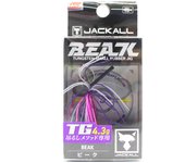 Jig de goma Jackall con pico de tungsteno de 4,3 gramos Mamo Secret (2142)