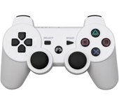 Gamepad inalámbrico Bluetooth blanco para PS3, controlador USB - PC, accesorio de consola, joystick