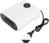 Bomba de aire electrónica para acuario con 4 salidas, silenciosa, con enchufe estadounidense ajustable de 110 V.