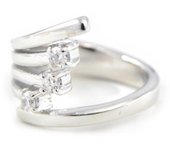 Bague Argent 'Tendrement' 58 plata