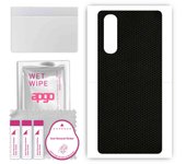 apgo Protective Skin Sticker for the back compatible with Oppo Find X2 Neo, Wrap Film, Foil, Vinyl - Pattern Matrix