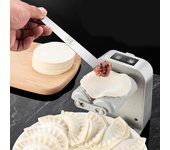 Máquina eléctrica automática para hacer dumplings, molde para dumplings, prensado, molde para piel, accesorios manuales automáticos, herramienta de cocina 1 set
