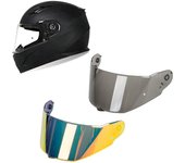 Protector de lente de visera para casco de motocicleta, protector facial completo para viseras de lentes de repuesto para casco FASEED FS816 2