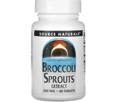 Source Naturals, Broccoli Sprout Extract, 250 mg, 60 Tablets (125 mg per tablet)