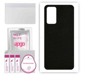 apgo Protective Skin Sticker for the back compatible with Realme GT Master, Wrap Film, Foil, Vinyl - Pattern Matrix