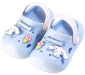 Cinnamoroll Hello Kitty My Melody Zapatillas Sandalias Niños Zapatos de Bebé Zapatillas Zapatos de Habitación Baño Interior Anfibio Tranquilo Niñas Niños Personaje Lindo azul