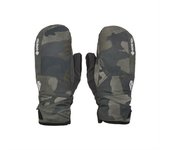 Manoplas impermeables y transpirables STAY DRY Guantes de snowboard CLOUDWASH CAMO S [Volcom] para hombre (Tejido GORE-TEX) [J6852405 / GUANTE DE GORE-TEX]