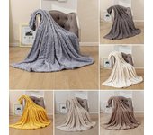 Manta para sofá, súper suave, cálida, de Color sólido, resistente al desgaste, no se decolora, agradable a la piel, manta de cama lavable a máquina 70 cm café