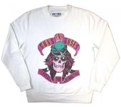 Guns N Roses Sudadera Unisex Adulto Axl Calavera L blanco