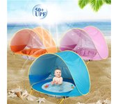Tienda de campaña plegable para niños, casa de juegos para bebés, castillo portátil, tipi, tienda de campaña para niños, piscina de bolas, habitación para niños, juegos al aire libre, juguetes para bebés naranja