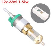 Bomba de combustible para calentador de coche, calentador de Metal Universal ultrasilencioso de 12V y 5KW, bomba de calentador de aire-diésel