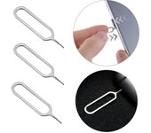 Extractor de tarjetas universal para teléfono, herramienta de extracción de tarjetas con aguja y llave para iPhone y Android, 1/10 unidades 1PC
