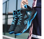 Zapatillas de baloncesto de alta calidad para hombre, zapatillas de baloncesto para niño, zapatillas de baloncesto de otoño de caña alta, zapatillas deportivas antideslizantes para exteriores, zapatillas de deporte para mujer de verano 45 púrpura