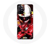 Coque pour Xiaomi Redmi Note 11s 5G Formule 1 Sebastian Vettel F1 Rouge