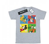 Disney Camiseta de los amigos de Mickey Mouse para niños 9-11 Years blanco