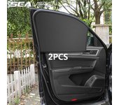 Parasol magnético para coche, parasol antiultravioleta, protector solar plegable para ventana lateral, mosquitera, accesorios interiores front window negro