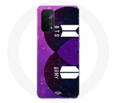 Coque pour Oppo A54 5G Bangtan Sonyeondan Logo BTS Et Logo ARMY I Purple You