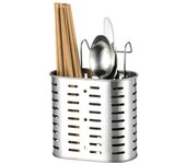 Estante de secado para utensilios de cocina, soporte para palillos, organizador de almacenamiento de vajilla de acero inoxidable