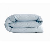 Housse de couette  Manoir  percale pur coton 80 fils/cm² Vent du sud - Glacier - 260 x 240 cm