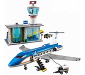 694 piezas de bloques de construcción de aviones de pasajeros tripulados, modelo de transbordador espacial compatible con 60104, juguetes, regalos para niños