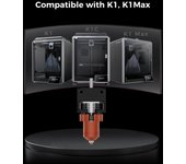 Kit de bloque de calentamiento de cerámica de la serie K1 de Creality Kit de boquillas completamente metálicas de intercambio rápido para K1K1CK1 MAX 3D 0 varios colores