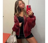 Chaquetas de cuero con cremallera para mujer, abrigos de gran tamaño con solapa y costuras en contraste, chaqueta de manga larga, prendas de vestir exteriores para motocicleta, tops de otoño S rojo