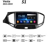 9 pulgadas Android para LADA VESTA 2015-2019 Radio del coche Reproductor de vídeo multimedia Navegación GPS WIFI 1 + 16GB