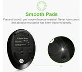 Ratón óptico vertical Ratón ergonómico con cable Ratones USB 5 botones para PC portátil (blanco) púrpura