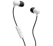 SkullCandy JIB Blanco control y micrófono Audífonos tipo canal Auriculares Jib con micrófono y control remoto para sonido estéreo y conector con cable mejorado blanco