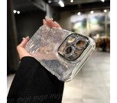 Funda de teléfono de lujo con purpurina galvanizada para iPhone 11 12 13 14 15 Pro Max Plus, carcasa transparente a prueba de golpes For iPhone 12