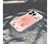 Funda de teléfono con flores de tulipán para Iphone 14 Plus 13 Pro Max 11 12, protección de cámara, funda de parachoques a prueba de golpes para Iphone Xr Xs X 7 8 P iphone x xs