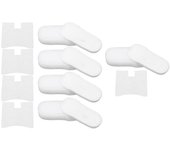 Reemplazo de filtro para aspiradora de varilla con cable Shark HZ602 Ultralight Pet Pro para HZ2000, HZ251, HZ250, HH200 y HH202 blanco