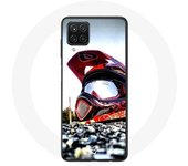 Coque maniacase pour Samsung Galaxy A42 5G Casque Moto Cross