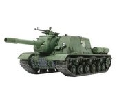 Tamiya 135 Serie en miniatura militar No.303 Artillería autopropulsada pesada del ejército soviético JSU-152 Modelo de plástico 35303 26.21cmx8.76cmx7.06cm verde
