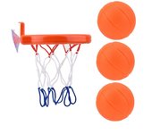 Juego de aro y pelotas de baloncesto divertido para el baño, juego de tiro en la bañera para niños y bebés