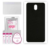 apgo Protective Skin Sticker for the back compatible with LG K30 (2019), Wrap Film, Foil, Vinyl - Pattern Matrix