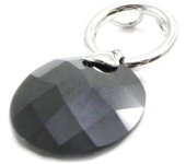 Les Trésors De Lily [I3943] - Pendentif Argent 'Linda' noir negro