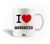 Mug en Céramique I Love Marrakech Maroc